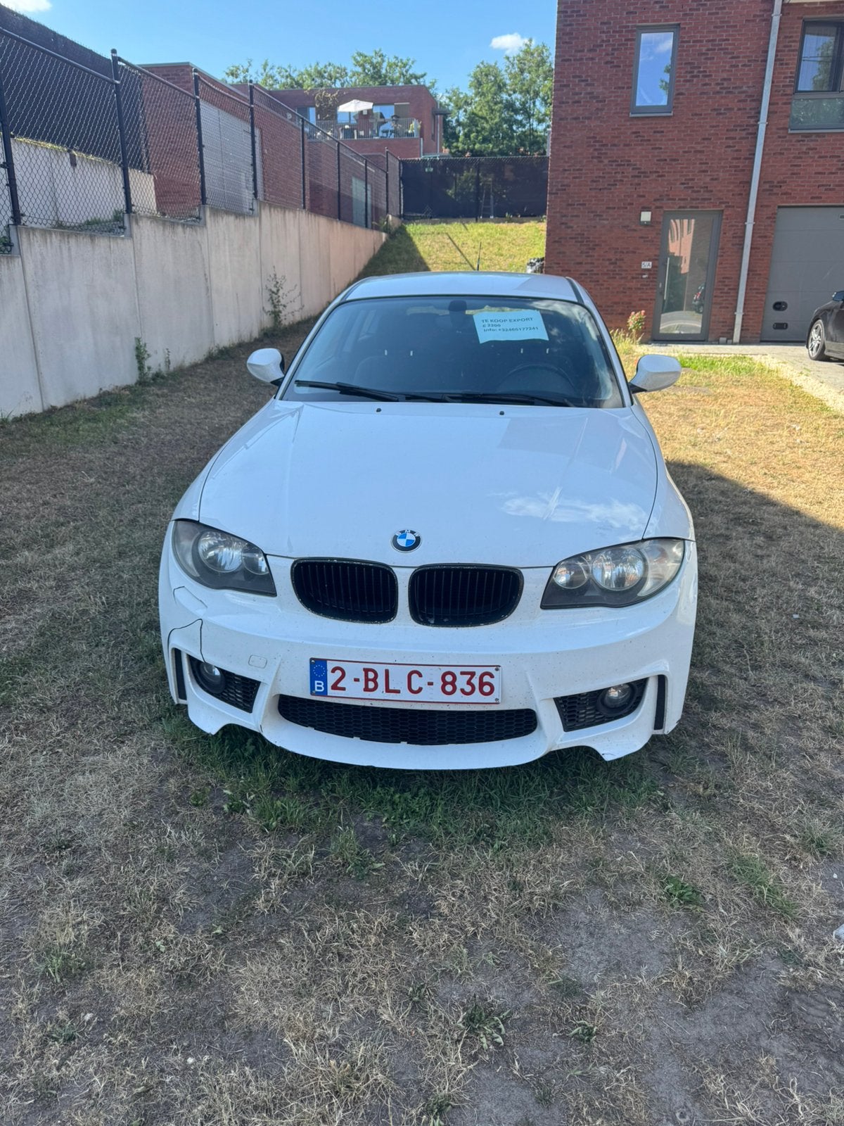 BMW Voor EXPORT  bouwjaar 2010,2L KM 390000, Automaat, Euro 5, 1 Reeks, Wit