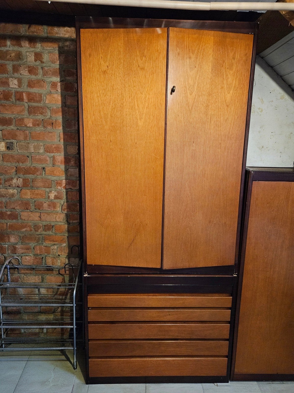 OM TE DONEREN — Houten meubels (vintage stijl), Ophalen