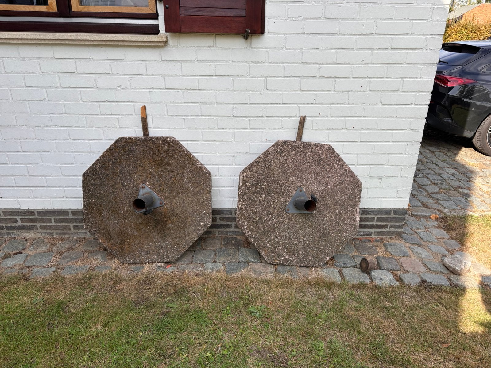 Grote parasolvoet, Tuin en Terras, Ophalen, Gebruikt