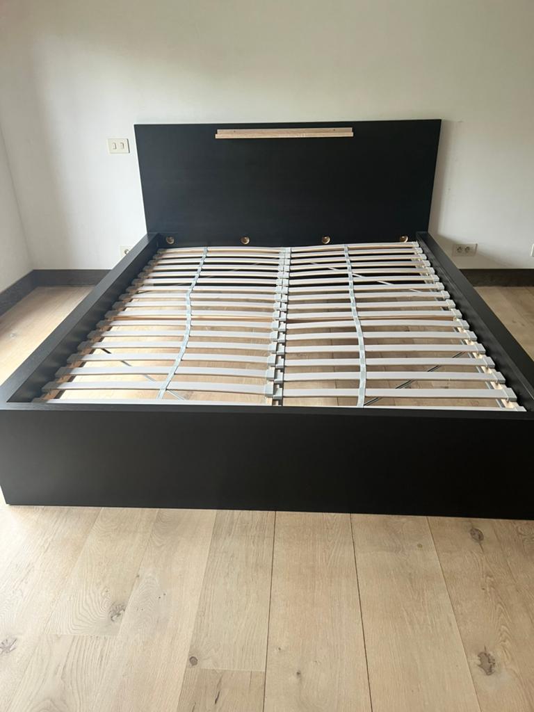 Bedframe ikea met lattenbodem, Huis en Inrichting, Slaapkamer | Bedden, Ophalen, Gebruikt