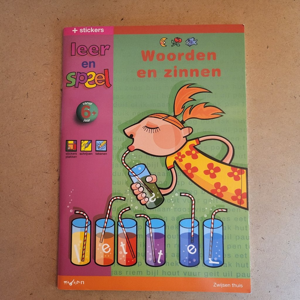 Leer en speel: Woorden en zinnen, Ophalen of Verzenden, Nieuw, Taal en Lezen