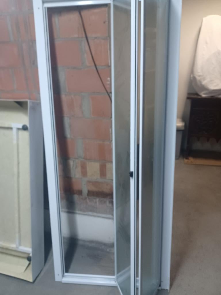 Douche hoek wand, Ophalen, Nieuw, Glas, Douche