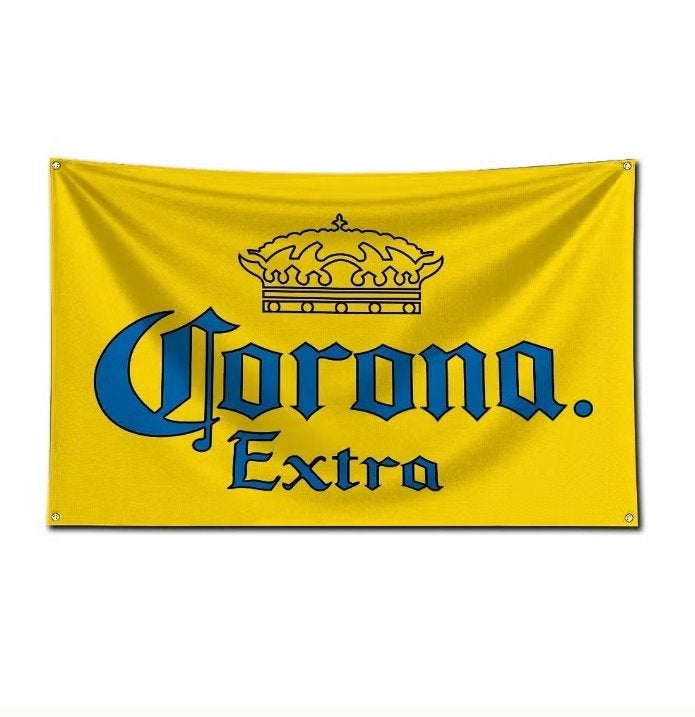 Drapeaux Big Corona Extra (150 x 90 cm), Enlèvement ou Envoi, Neuf