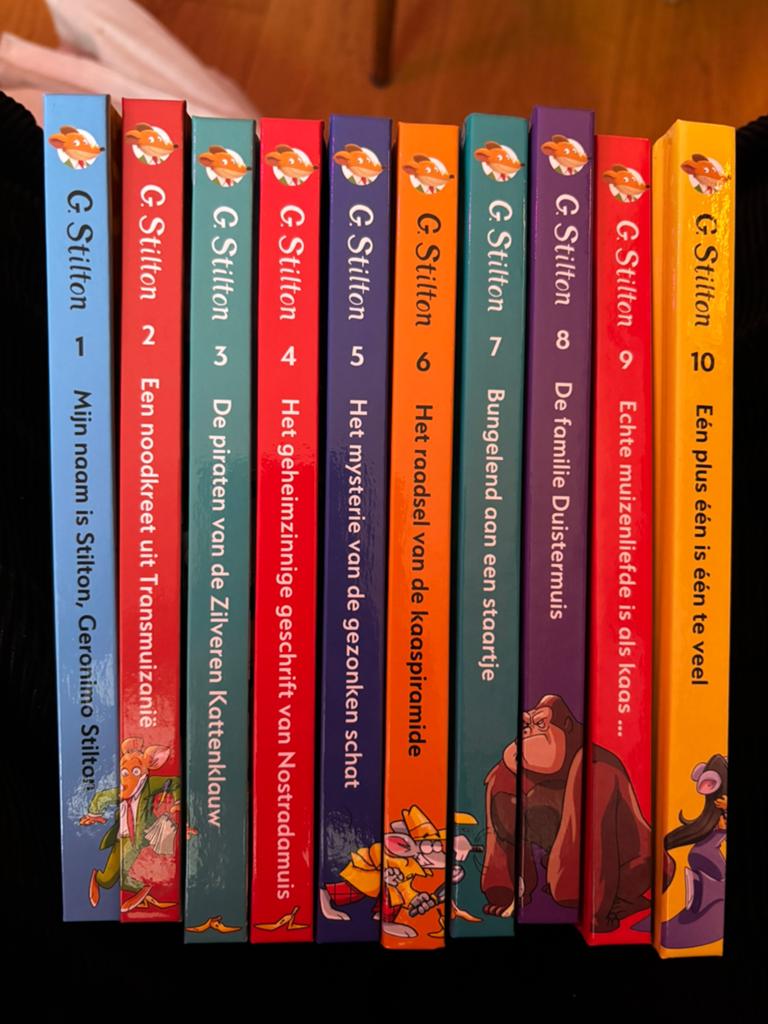 10 x Geronimo Stilton, Boeken, Avontuur en Actie, Ophalen, Zo goed als nieuw