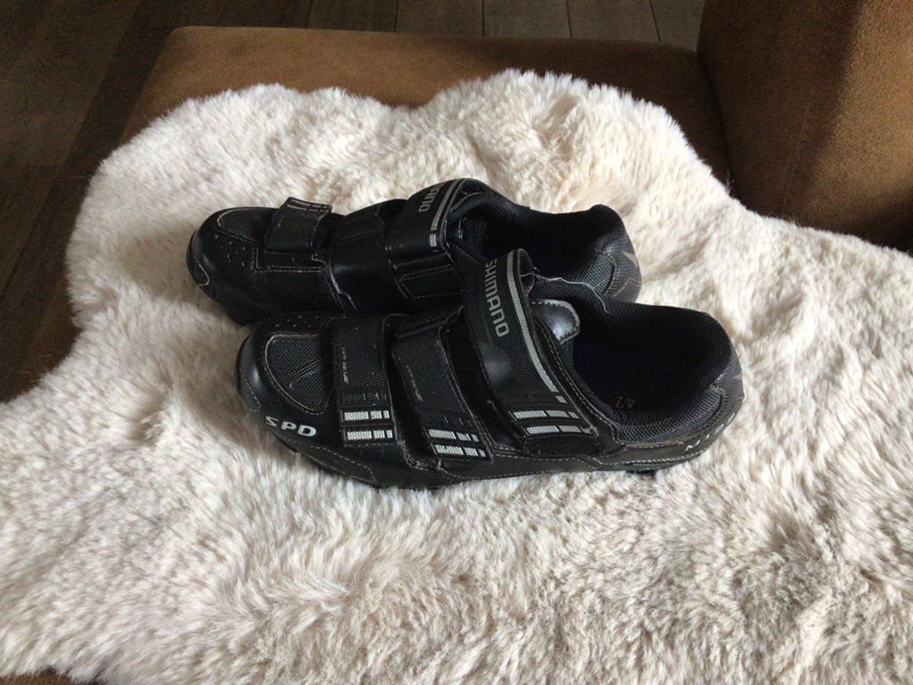Mtb schoenen 42, Sport en Fitness, Wielrennen, Ophalen, Zo goed als nieuw, Schoenen