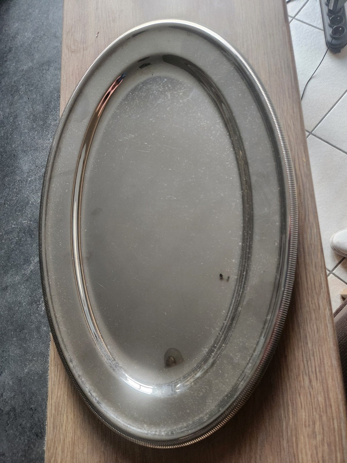 Coffret Letang Remy, Enlèvement, Plat de service
