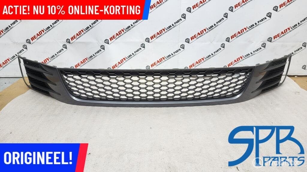 Bumperrooster midden GRILLE VW Golf 6 VI GTI GTD 5K0853677C, Volkswagen, Nieuw, Ophalen of Verzenden, Volkswagen