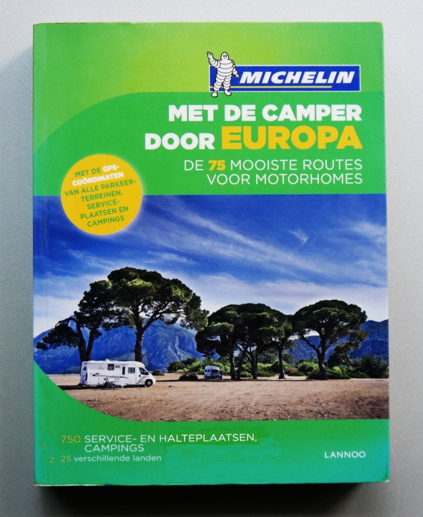 Michelin - Met de camper door Europa, Livres, Guides touristiques, Enlèvement ou Envoi, Neuf, Europe, Michelin