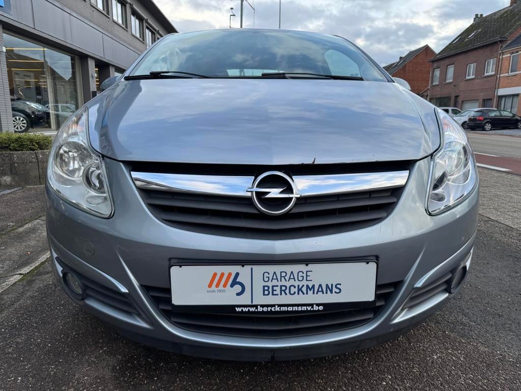 Opel Corsa D 3D Enjoy 1.3Diesel zeer proper, weinig km's!, Autos, Argent ou Gris, Achat, Entreprise, Tissu