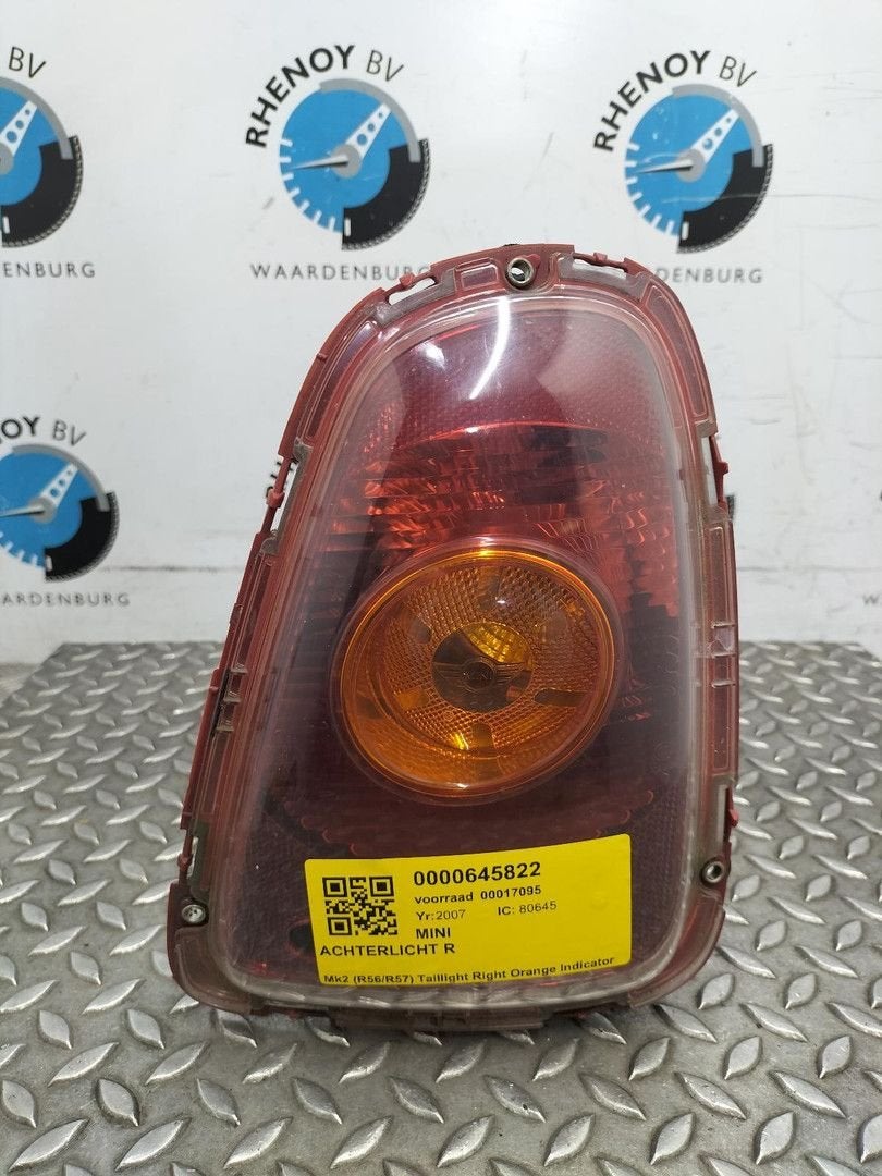 MINI (BMW) MINI R56 1.4 One  ACHTERLICHT R 2007, Auto-onderdelen, Ophalen of Verzenden, Gebruikt, Stiba lid
