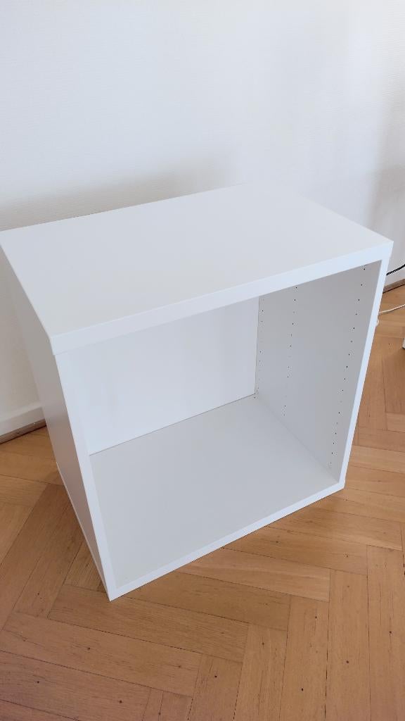 Meuble rangement Besta, blanc, Excellent état – 25 euros, Maison & Meubles, Armoires | Casiers, Enlèvement, Comme neuf
