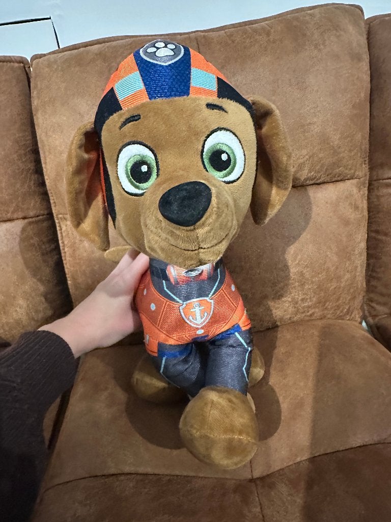 Knuffel Paw Patrol Zuma, Chien, Comme neuf, Paw Patrol, Enlèvement