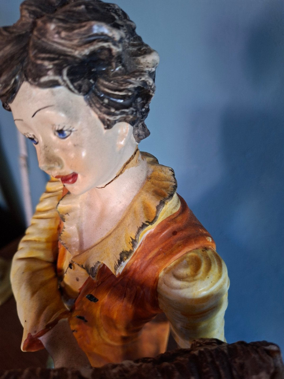 Capodimonte Bassano - Jongen bij  waterput, Ophalen