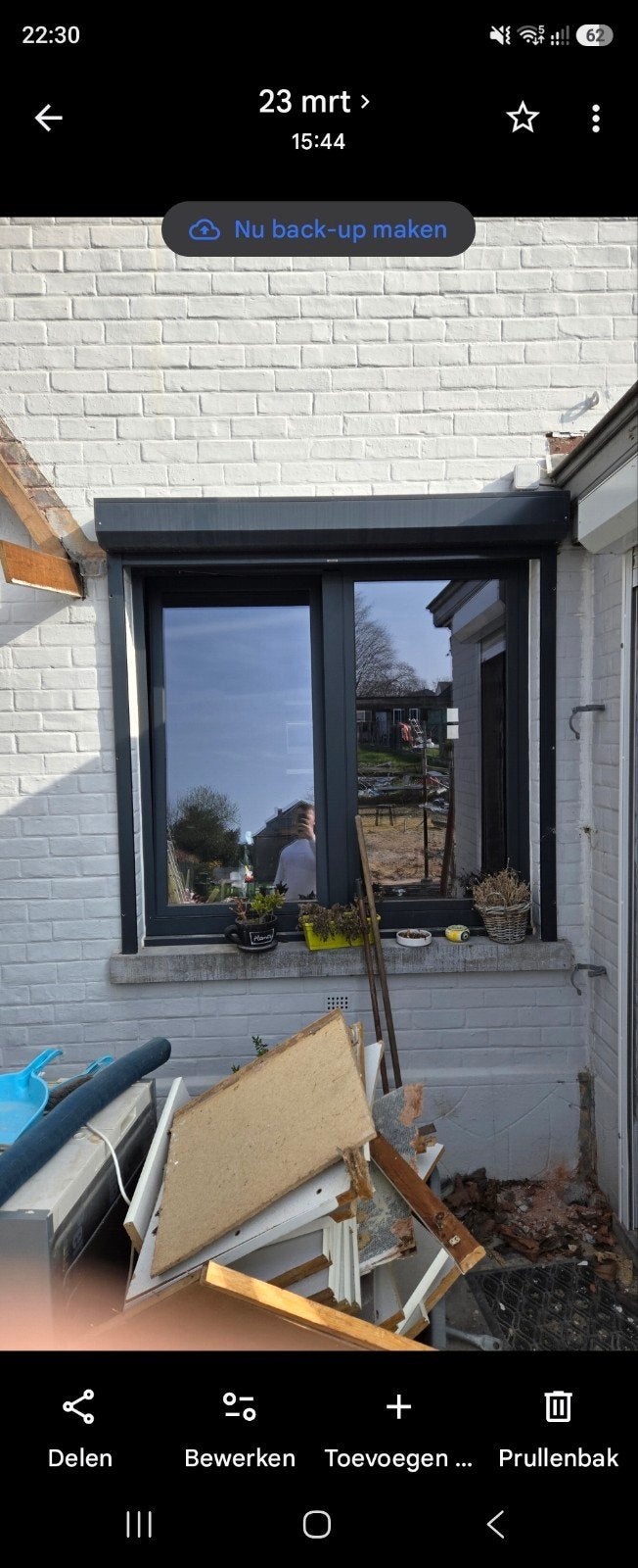 raam antraciet 155x145, Doe-het-zelf en Bouw, Ophalen
