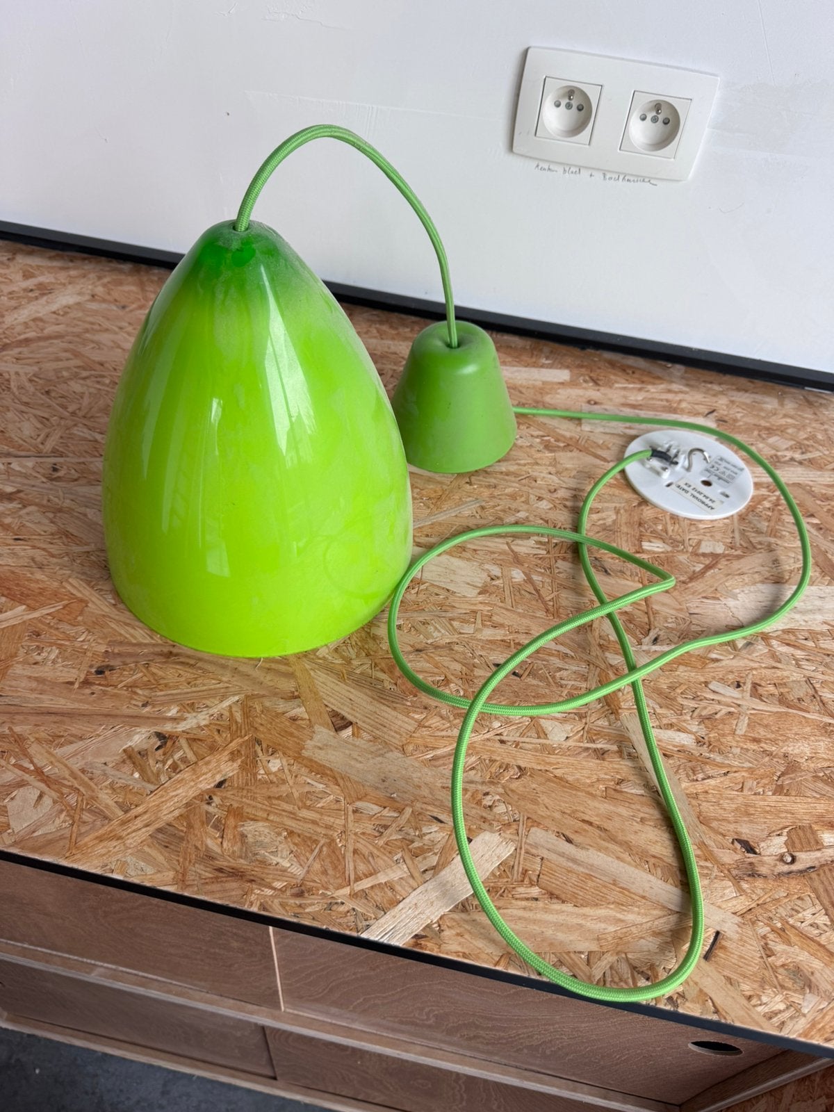 Hanglamp, Ophalen, Gebruikt