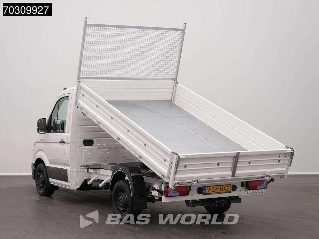 MAN TGE 3.180 BPM VRIJ! 3-Zijdige Kipper 180PK Automaat Navi, Auto's, Bestelwagens en Lichte vracht, Automaat, Euro 6, 4 cilinders