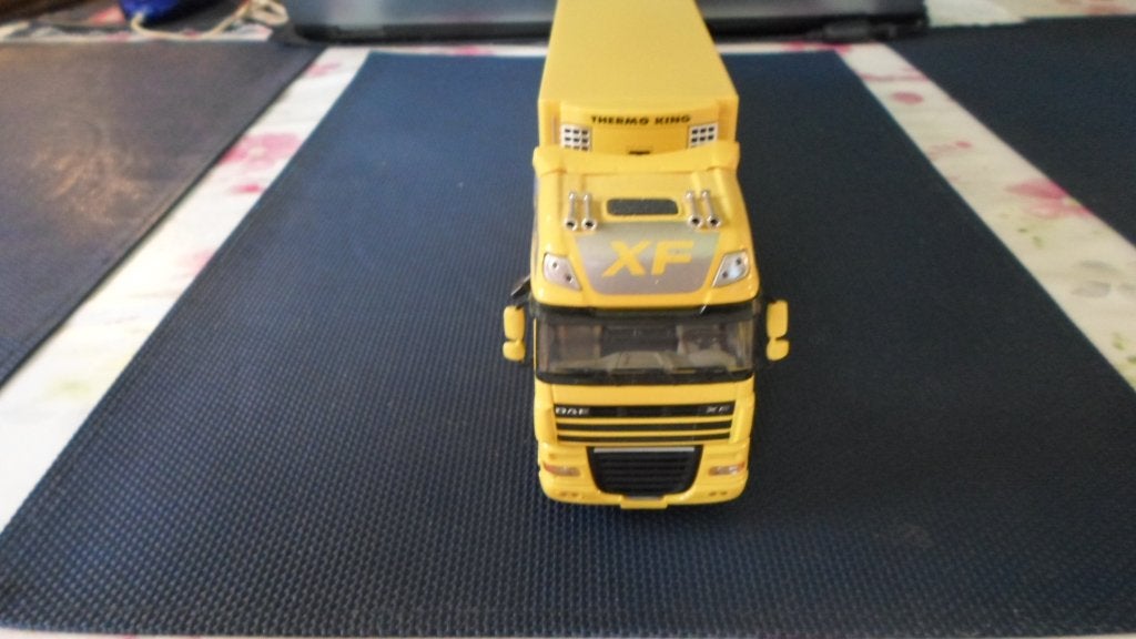 tekno daf vrachtwagen schaal 1:50, Ophalen, Zo goed als nieuw, Bus of Vrachtwagen, Tekno