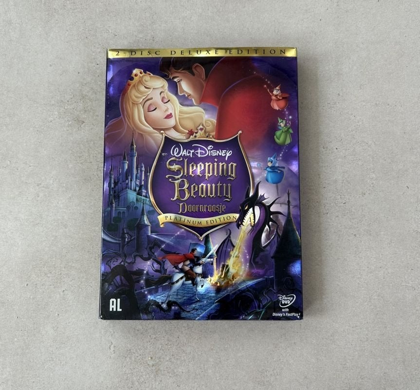 Walt Disney Doornroosje DVD - Platinum 2 disc, Suppléments, Enlèvement ou Envoi, Dessin animé, Tous les âges