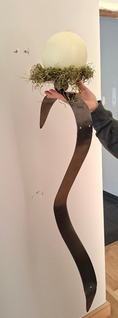 Landelijke muurkandelaar, Huis en Inrichting, Ophalen, Gebruikt, Kaars