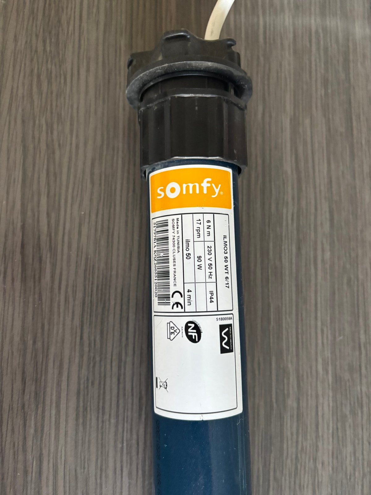 Buismotor Somfy Ilmo 50 voor rolluik, Ophalen, Zo goed als nieuw