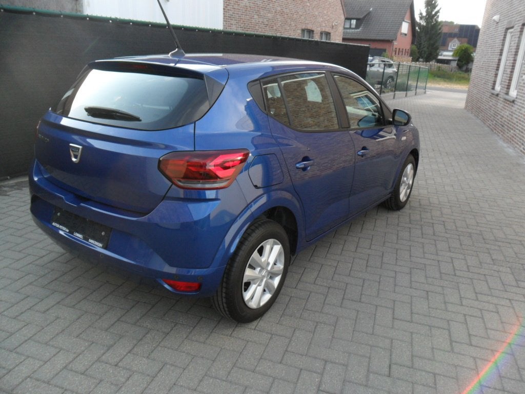 Dacia Sandero Comfort 1.0 i airco , ....2022, Auto's, Stof, Euro 6, Blauw, https://public.car-pass.be/vhr/08b8b67f-e854-4d3f-a32d-1247d3606992