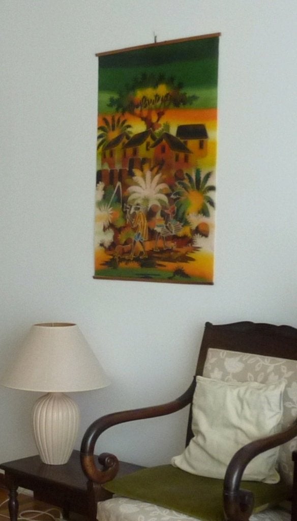 Toile artisanat Madagascar, Overige stijlen, Doek, Ophalen of Verzenden, Overige onderwerpen