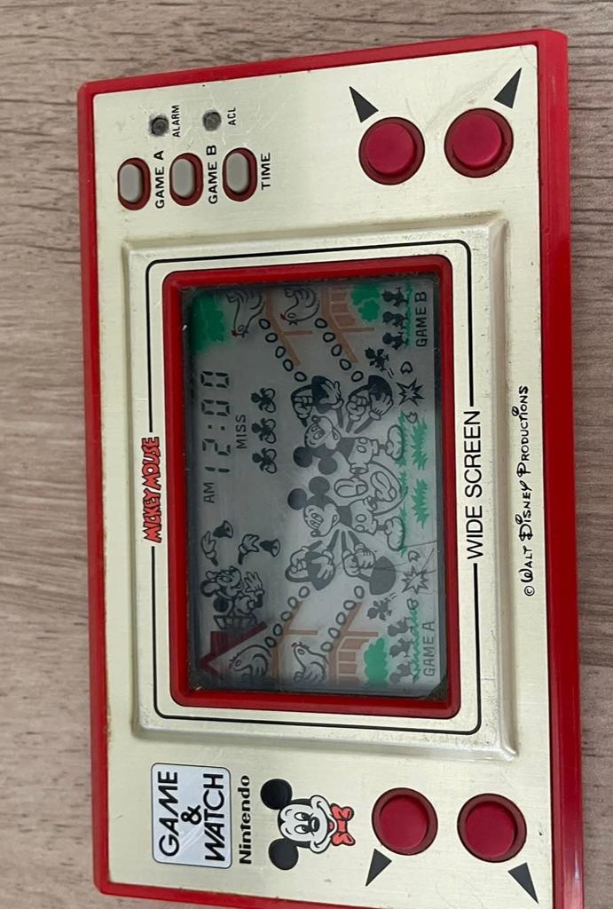 Game and watch Mickey Mouse in goede werkende staat!, Games en Spelcomputers, Spelcomputers | Nintendo Game Boy, Ophalen of Verzenden