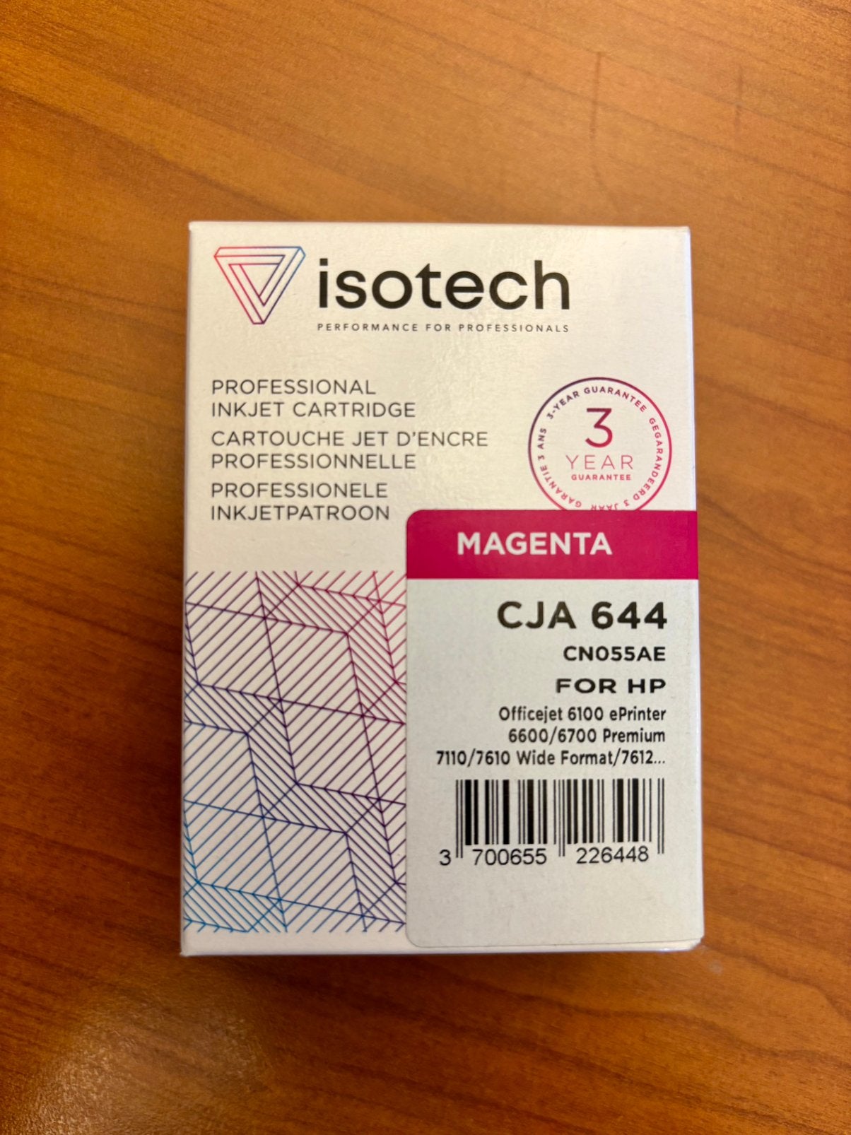 Isotech CJA 644 CV, Enlèvement ou Envoi, Neuf, Cartridge