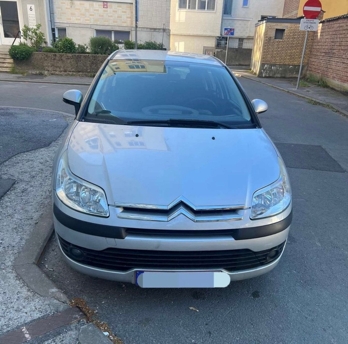 Citroen C4, 1.6 benzine, benzine, automotor, Auto's, Stof, Zwart, 4 cilinders, 1595 cc