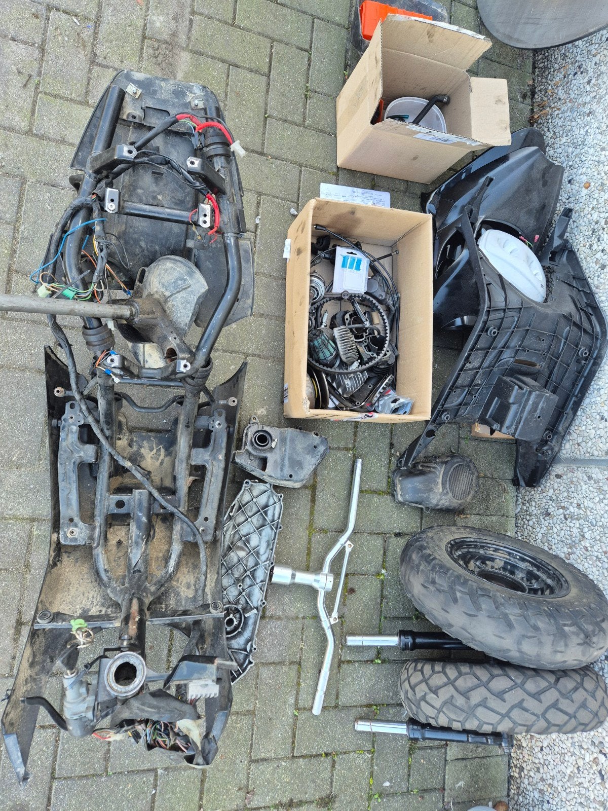 skoter onderdelen, Motos, Enlèvement ou Envoi