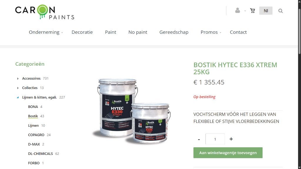 Bostik Hytec E336 Vochtscherm primer 3x 25kg, Doe-het-zelf en Bouw, Vloerdelen en Plavuizen, Nieuw, Laminaat, Overige materialen