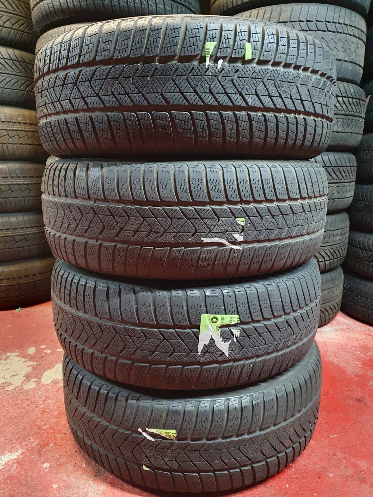 4 245/50/19 Pirelli RUNFLAT- en sterbanden, Ophalen, Gebruikt, BMW