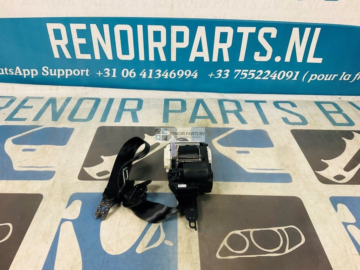 Gordel Spanner Volkswagen Golf 8 Rechts 3-A37-6754A, Auto-onderdelen, Gebruikt, -, -, 6 maanden garantie