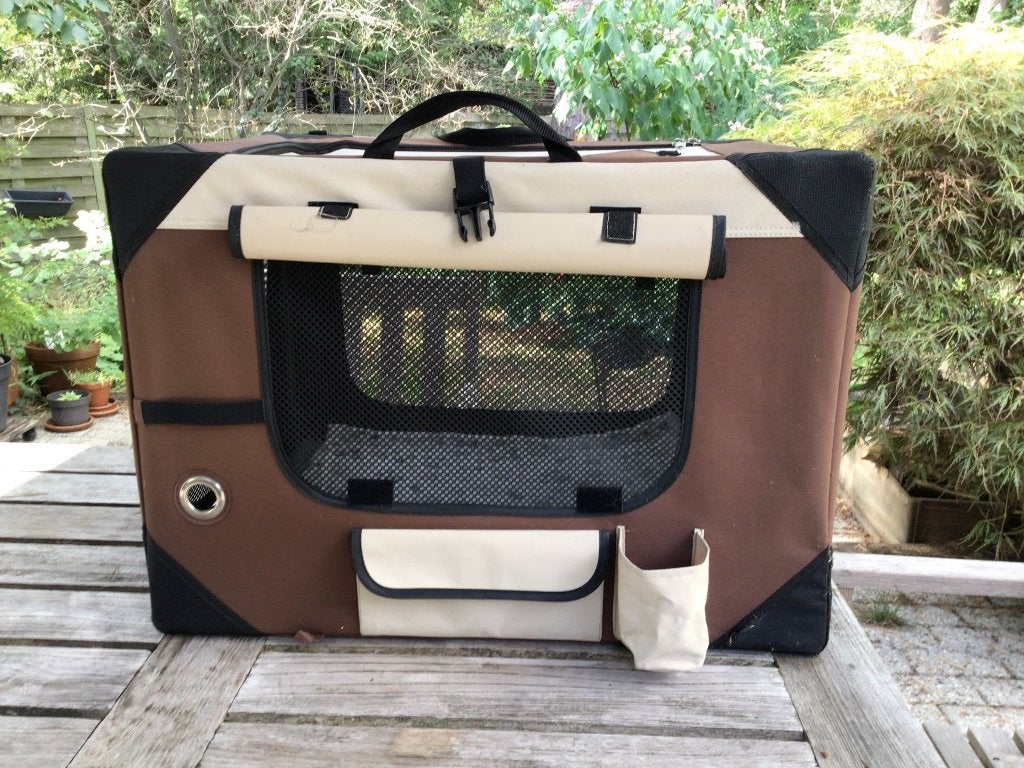 Draagbare bench, Ophalen, Gebruikt