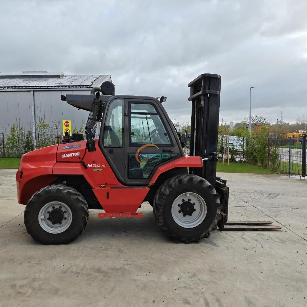Chariot Manitou M50-4P - 2019 - 2468h - 3,7m - 5T - CT1122, Enlèvement
