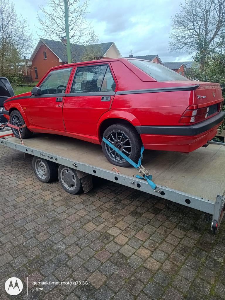 Alfa 75, voitures et pièces demandées., Autos, Particulier, Achat