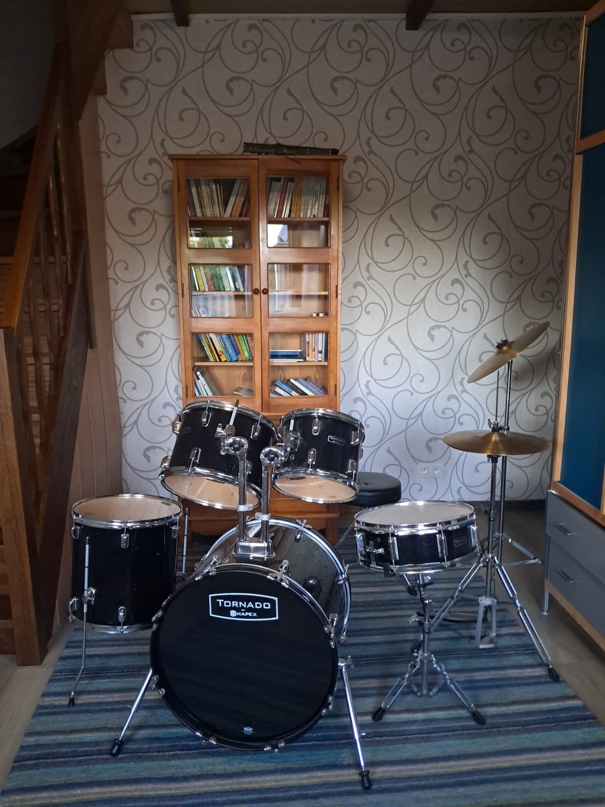 batterie, Musique & Instruments, Batteries & Percussions, Enlèvement, Comme neuf, Autres marques