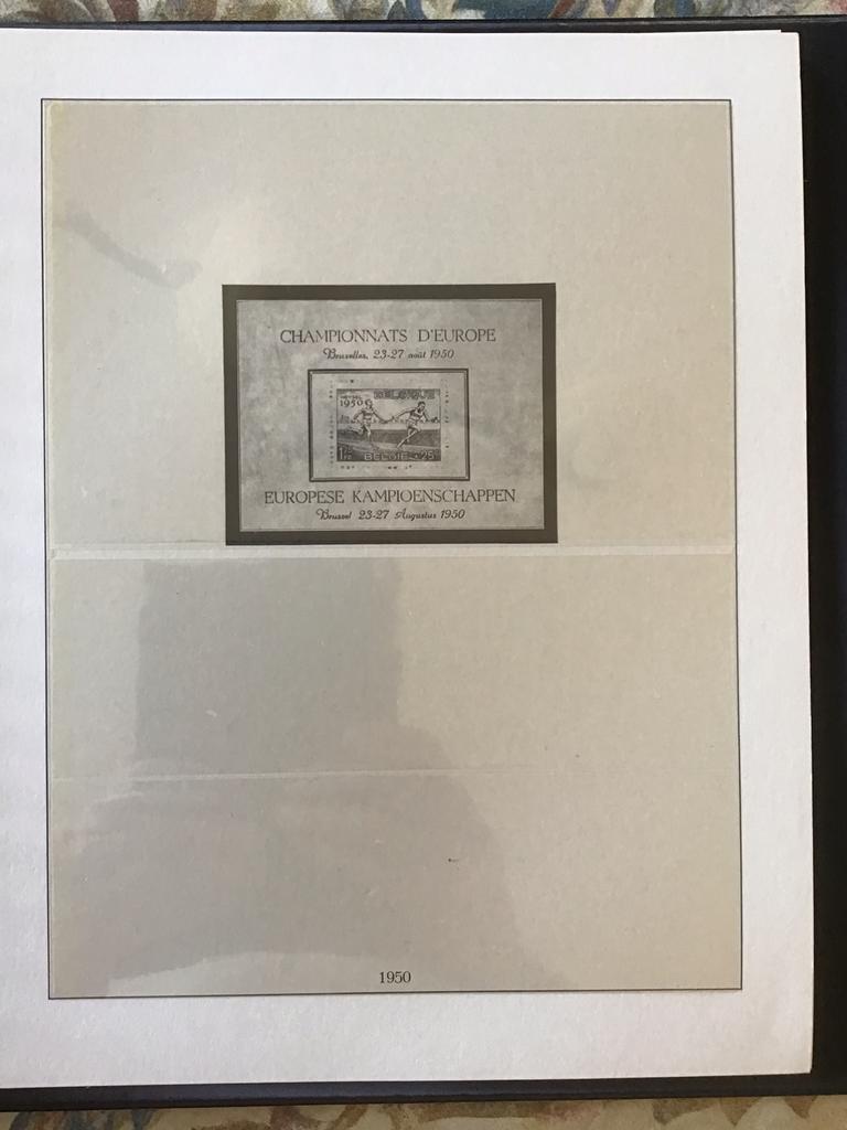 Belgische verzameling 1940-1956 in lindner album (deel3), Ophalen of Verzenden, Postfris