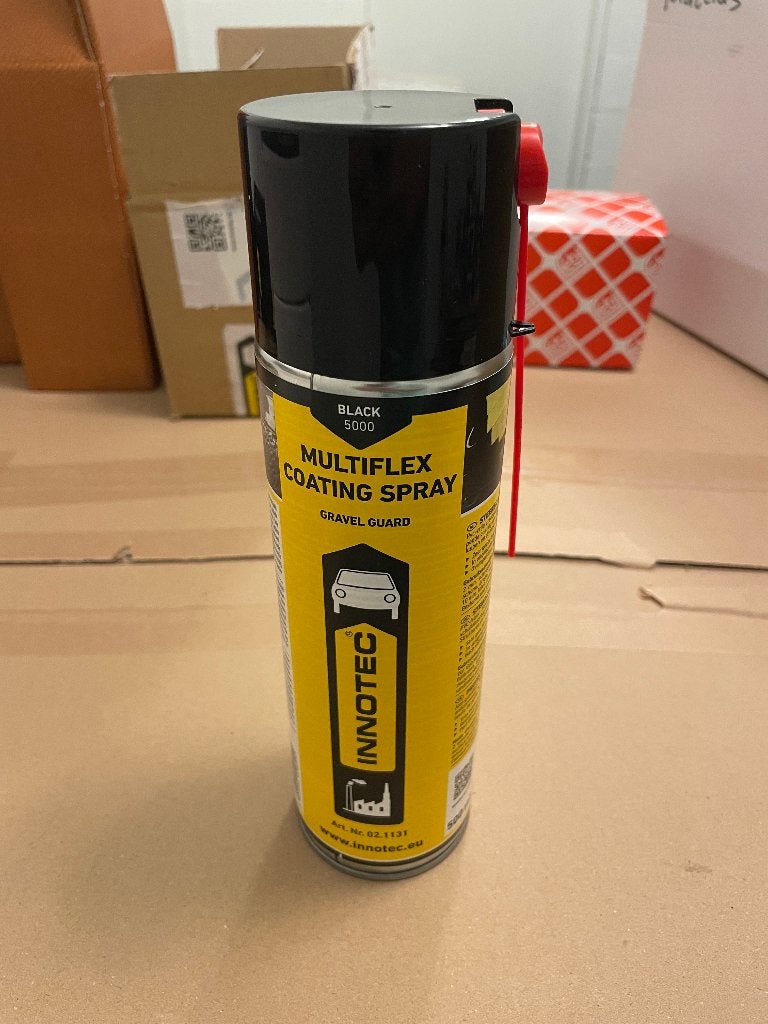 Spray de revêtement Multiflex INNOTEC, Enlèvement