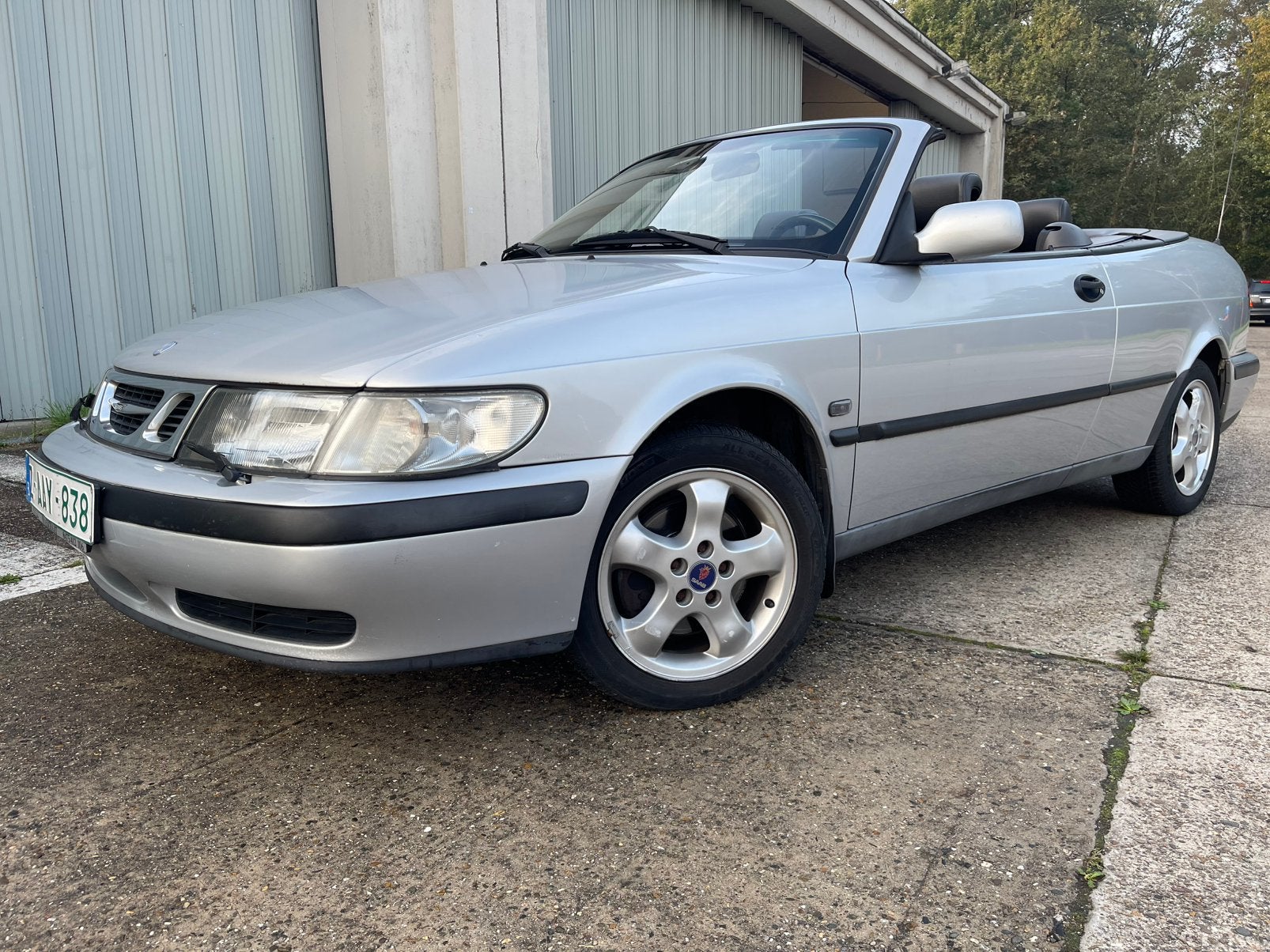 9-3 2.0i Cabriolet CUIR/CLIMATISATION, Autos, Cuir, Argent ou Gris, Achat, 110 kW