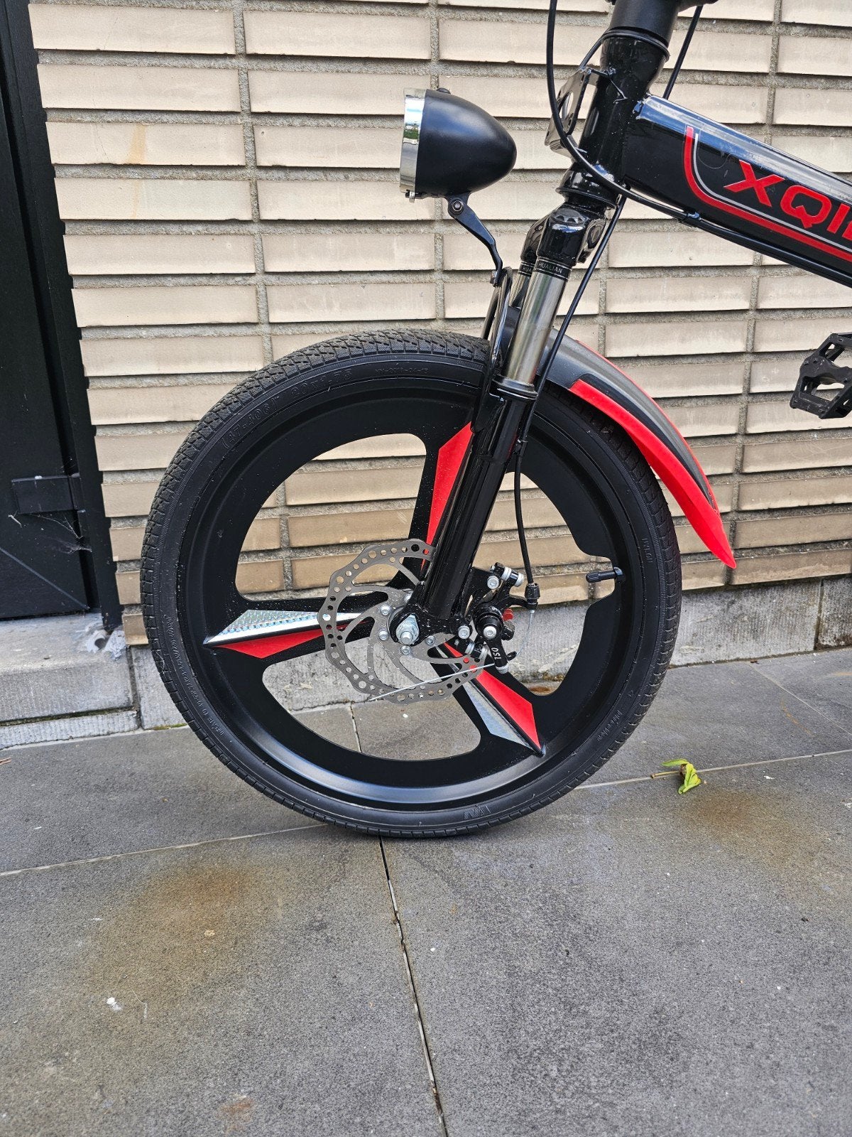 Splinternieuwe plooifiets met schijfremmen, Ophalen, Versnellingen, Nieuw, Schijfrem