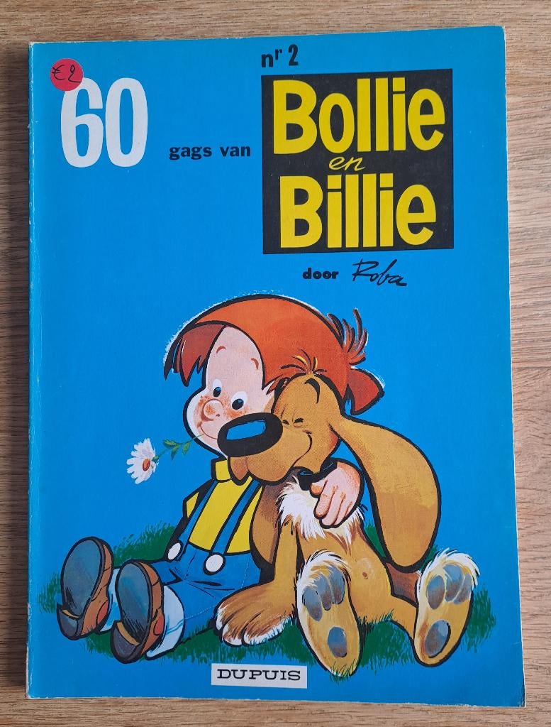 2 - 60 gags van Bollie en Billie, Boeken, Stripverhalen, Gelezen, Eén stripboek, Ophalen of Verzenden