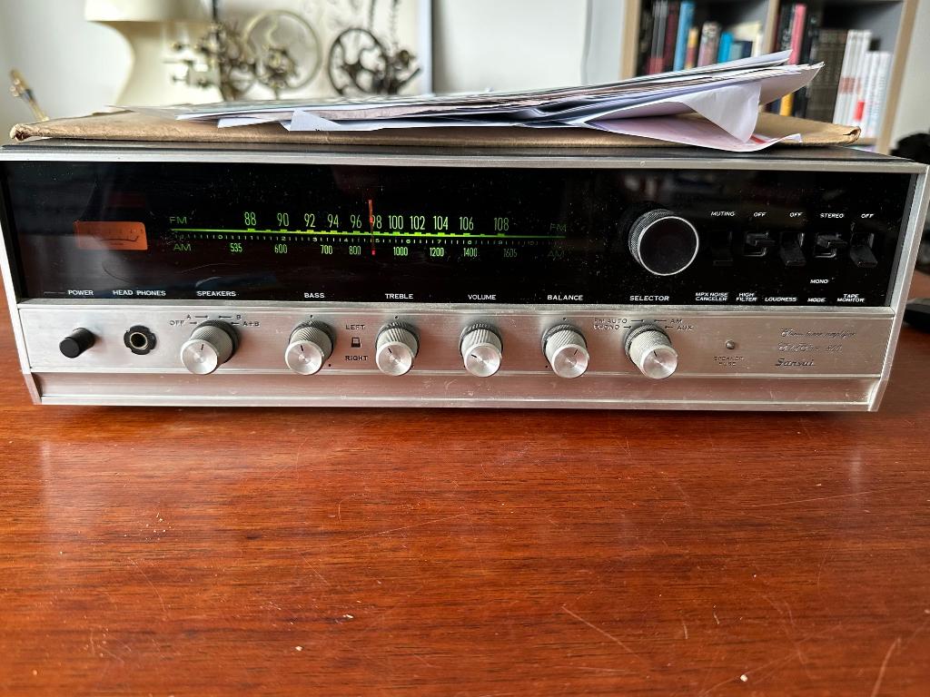 Sansui AU 800 ampli tuner, Audio, Tv en Foto, Versterkers en Ontvangers, Gebruikt, 60 tot 120 watt, Stereo, Ophalen