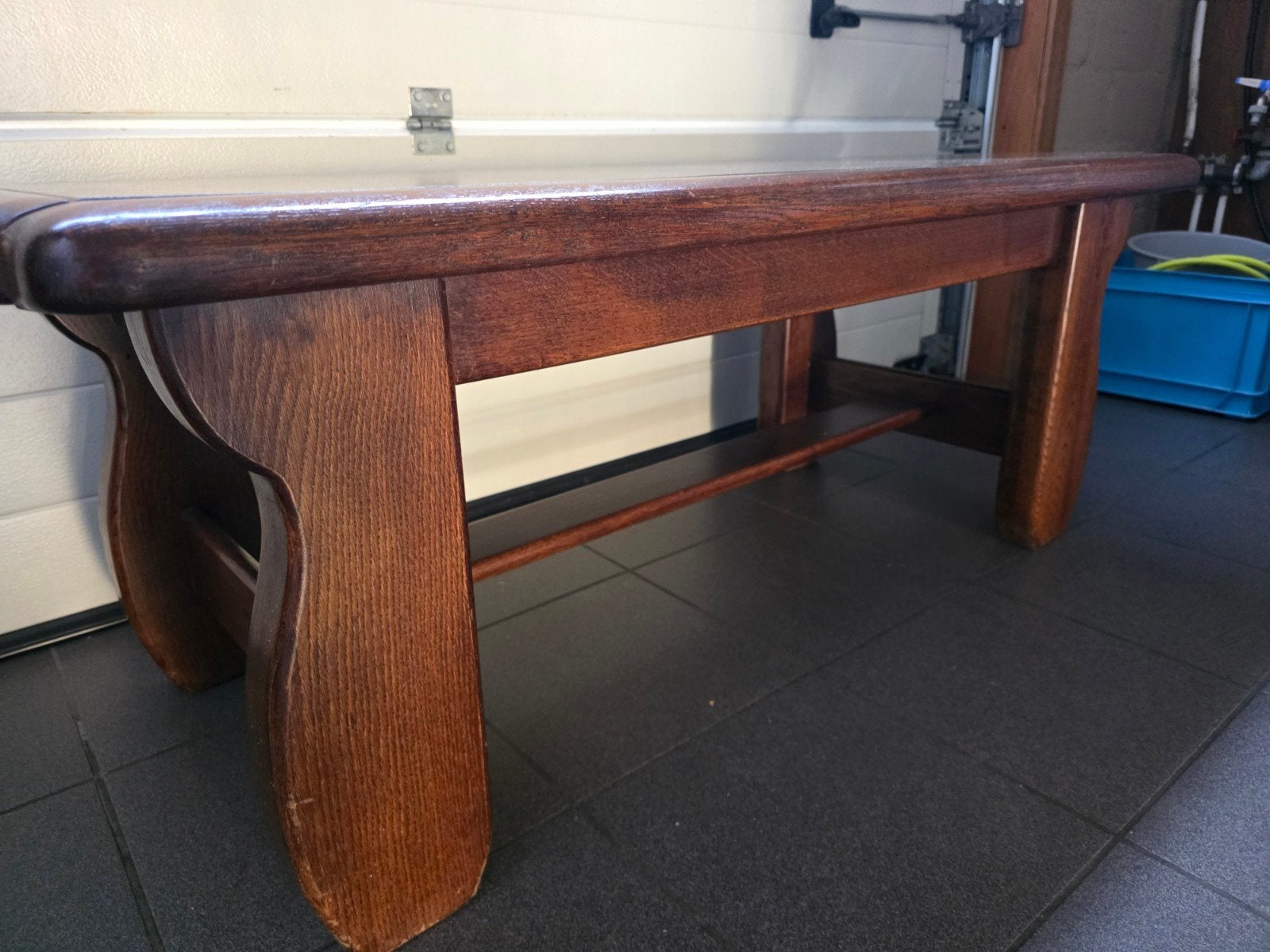 Houten massieve salontafel, Huis en Inrichting, Ophalen