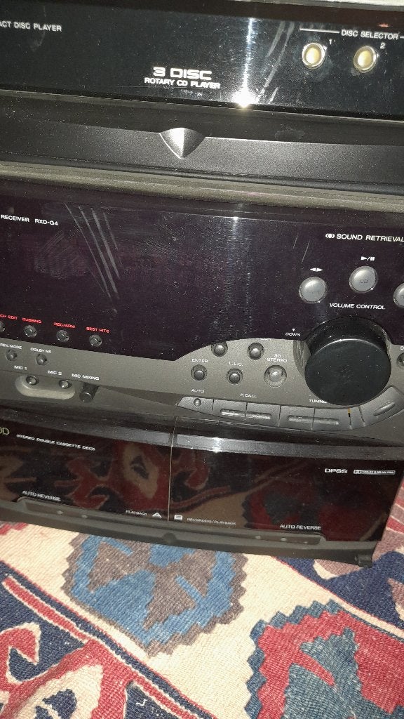 Stereoketen Kenwood UD-405, Enlèvement