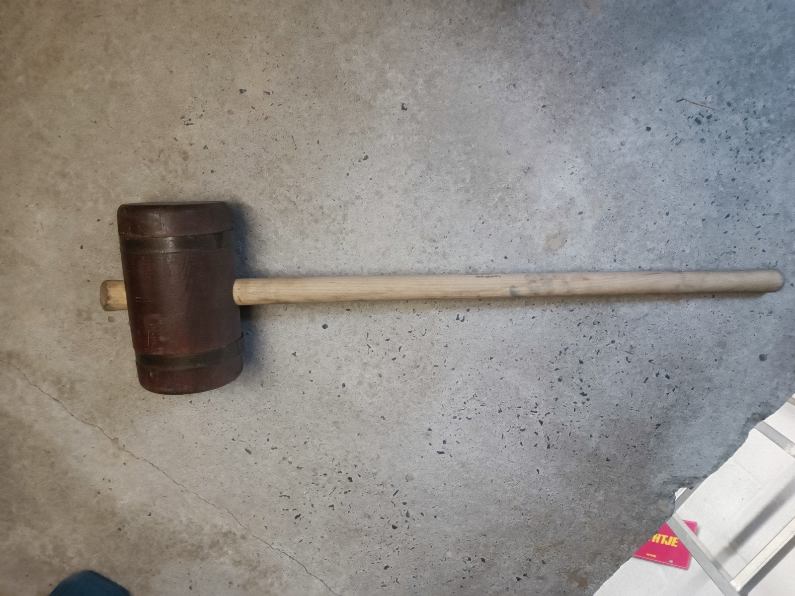 Grote zware hamer, Ophalen, Hamer