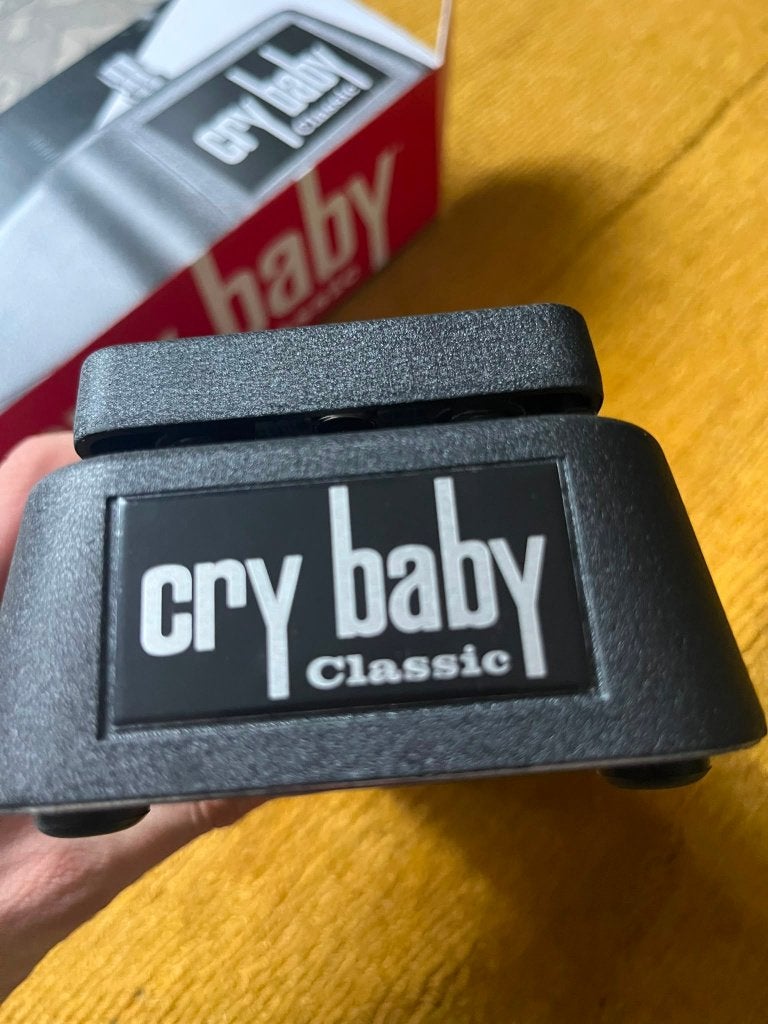 Dunlop cry baby classic wah wah, Muziek en Instrumenten, Ophalen of Verzenden, Zo goed als nieuw, Wah Wah