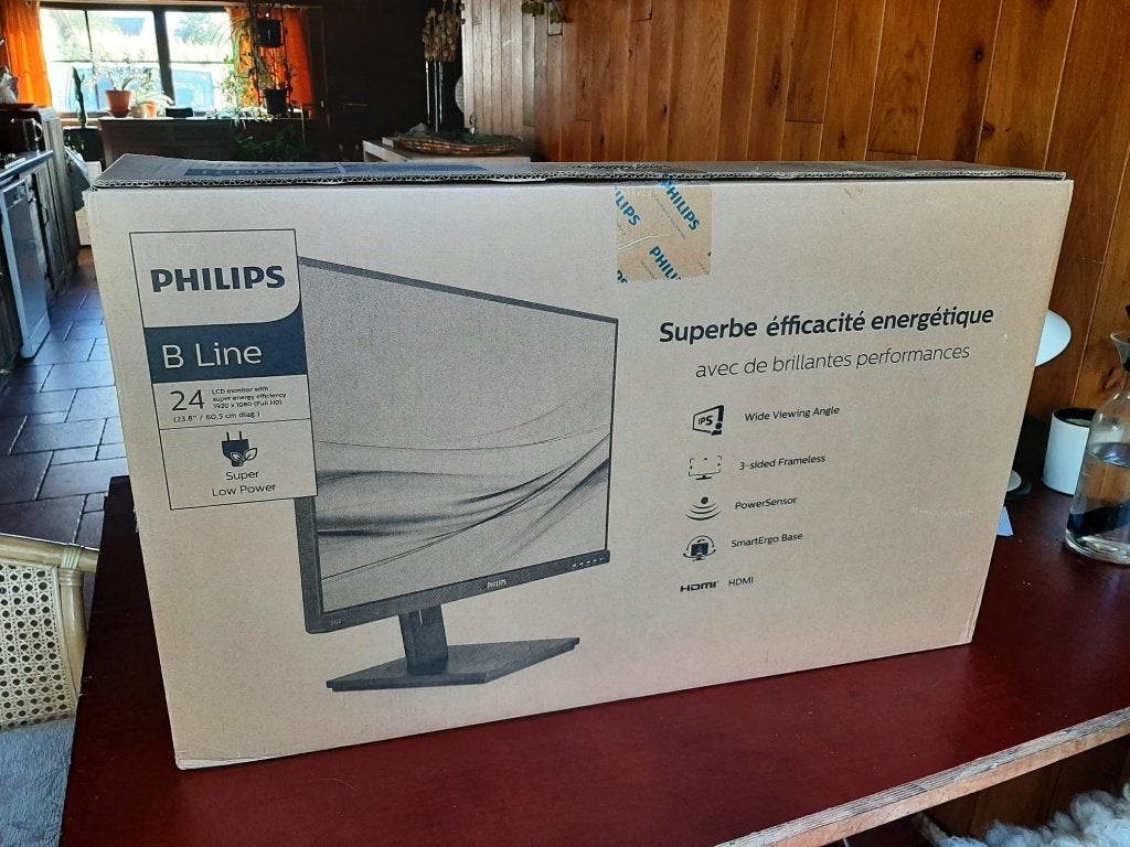 Beeldscherm Philips, Computers en Software, Ophalen, Philips, DisplayPort, In hoogte verstelbaar