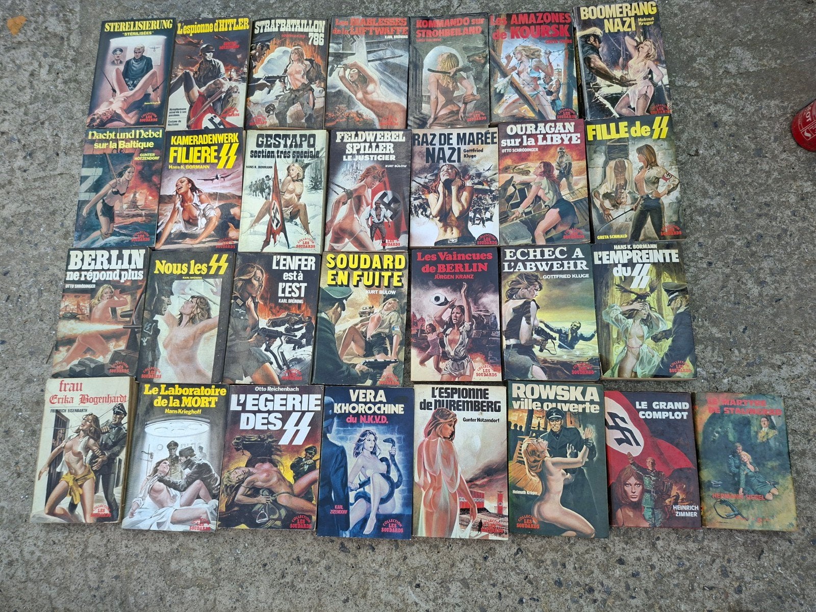 lot de 29 romans de la seconde guerre mondiale, Livres, Enlèvement