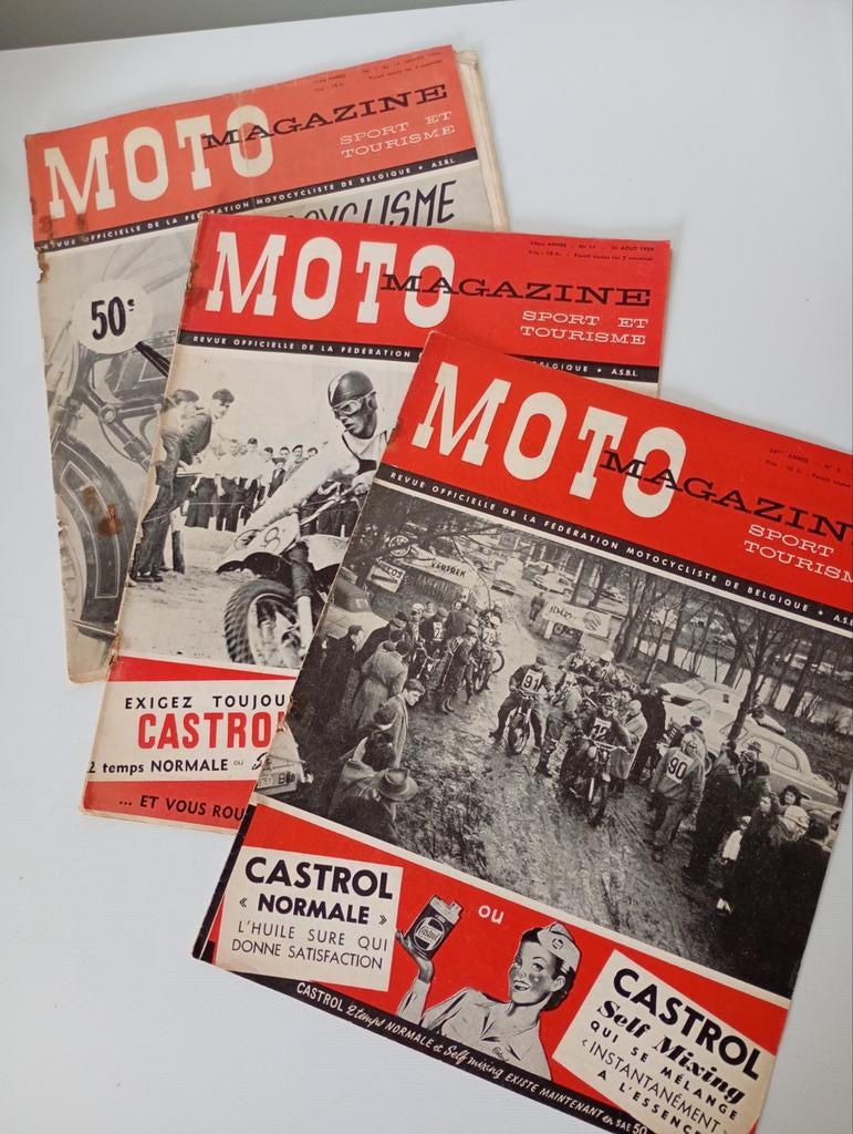 Moto magazine, Ophalen